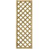 TheGoodGarden Grigliato in legno a Maglia Diagonale Gaia 60x180 Cm Color Naturale impregnato in autoclave