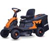 FUXTEC Trattorino FX-RMR66 - Motore OHV 4 Tempi - Taglio 65 cm - Cesto 150L | Tagliaerba a benzina con avviamento elettrico eStart - Ottimo per grandi giardini - Semplice raccolta erba nel prato