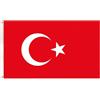 Generic Bandiera della Turchia Turchia, resistente, a prova di sbiadimento, doppia cucitura con occhielli in ottone, per festa della Repubblica, giardino, esterno
