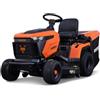 Fuxtec Trattore rasaerba FUXTEC FX-RMT84M, 83 cm di taglio, 6 altezze, motore a benzina, cambio manuale, cesto da 280 L e taglio in retromarcia