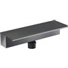 Eujgoov Cascata Sfioratore Lama, Connettore Diametro 32 mm Scarico a Cascata in Acciaio Inossidabile 304 per Piscina, Giardino in Cortile 300MM