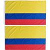 Pandiui23 2 bandiere della Colombia, bandiera Colombia, bandiera 150 x 90 cm, bandiera Colombia