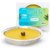 Palucart Candela citronella Giardino citronella Alluminio 14 cm Set da 36 Pezzi Giardinaggio antizanzare Feste ed Eventi - C