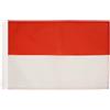 AZ FLAG Bandiera Monaco 45x30 cm Stendardo Monegasca Poliestere 100D Asola | Uso interno ed esterno bandiera decorativa doppie cuciture e bordi rinforzati con guaina per asta