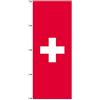 BGFint BGF - Bandiera della Svizzera, 120 x 300 cm, 110 g/m²