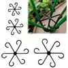 Vmoomax Supporti riutilizzabili per steli di piante - 16 supporti in plastica resistente per piante rampicanti, per uso interno ed esterno, tutori verticali per Monstera, Pothos, Legare