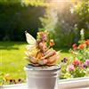 Generic Palo per piante in vaso in acrilico a tema miele, ornamento decorativo per vasi da fiori interni ed esterni, regalo ideale per abbellire giardini e giardini (AB-063)