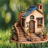 Generic Paletto da giardino in acrilico per casa in terracotta, decorazione acrilica da giardino per interni ed esterni, idea regalo per ornamenti in vaso di fiori e abbellimento del paesaggio, adatto per
