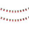 Pandiui23 Bandiera Del Portogallo 40 Pezzi Ghirlanda Portogallo 11,4 M Bandierine Portogallo 14 X 21 Cm Per Decorazioni Bar Da Giardino Eventi Sportivi