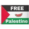 CHIFIGNO Bandiera della Palestina senza anguria, 6 x 90 cm, bandiera da giardino su entrambi i lati, per esterni, cortile, vacanze, cortile, con occhielli in ottone, per esterni, balcone, tetto, garage