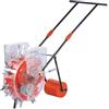 sunbiaouk Seminatrice manuale, seminatrice da giardino, seminatrice a file, seminatrice precisa, design a doppia scatola per semina e fertilizzazione, per mais, soia, arachidi, cotone