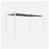 Alice's Garden Copertura del tetto per pergola Isla 3x4m - 355x248.5x1 cm