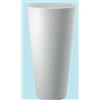 VASI VASO TIRSO 800 IN RESINA PER ESTERNO INTERNO CM. Ø40xH78 - Lt. 65 BIANCO