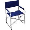 Vette CDF00032 Sedia in Alluminio, Regista, Blu