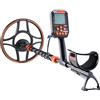 VEVOR Metal Detector Impermeabile IP68 Kit Rilevatore d'Oro per Adulti con Display con Cuffie Wireless 7 Modalità Asta Lunghezza Regolabile Profondità Rilevamento 304,8 mm Ricerca Metalli Oro