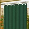 Byour3 -Tende Impermeabili per Esterno con Anelli in Metallo A Caduta Antimuffa - Tende Laterali Gazebo Oscuranti Tenda Parasole per Terrazzo Balcone Tela Solare Frangivista (Verde, L.150x290H)