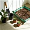 Generic Tappetino da giardinaggio impermeabile per piante da vaso, tappetino portatile per rinvaso del suolo con bottoni a pressione, facile da pulire, tappetino da lavoro da giardino per uso interno ed
