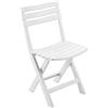 Saturnia Ipae 9693650 Sedia Birreria, Resina, Bianco