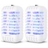 Tiptop Home Lampada Antizanzare Elettrica, Antizanzare da Presa, Confezione da 2 Dissuasori Elettrici per Insetti con Luce UV - Lampada Antizanzare per Zanzare, Mosche e Falene