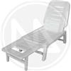 Papillon LETTINO IN RESINA 63x195x94H cm.