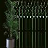 Generic Set di 3 supporti impilabili per piante verdi da giardino, riutilizzabili, per interni, pali da giardino, piante rampicanti, 28 x 9,5 x 1 cm