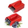 Tomedny 2 Pezzi Sickers di Bacche, Berry Garden Berry Rake Blueberry Blueberry Scoop Blueberry Strumento con Maniglia ergonomica per mirtilli