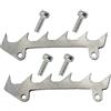 SEIWEI Kit per paraurti per motosega, 2 pezzi per paraurti con viti Stihl 017 018 021 023 025 MS170 MS180 MS210 MS230 MS250