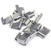 SagaSave - 25 clip a Z in acciaio inox