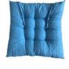 AGDLLYD Cuscini di Seduta Cuscino Sedia 40x40x5cm per Interno ed Esterno - Molti Colori - Imbottitura Spessa Cuscino Trapuntato/Cuscino per Pavimento (Blu Chiaro)