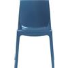 GRANDSOLEIL Grand-Soleil Set di 2 sedie Ice impilabili Design blu lucido
