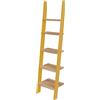 RAGABA ASHME Librerie con ripiani in frassino, 45 cm di larghezza x 180 cm di altezza, legno FSC, montaggio facile | Giallo ginster