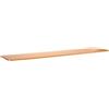 Bolis Italia BA1C060HI2T1 - Mensola Vitra in vetro temperato di sicurezza, con bordi arrotondati, 60 x 15 x 0,6 cm, arancione