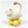 generic Figura del Gatto | Figurina di gatto girevole in resina carina for la decorazione della tavola dei regali di compleanno