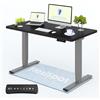 FLEXISPOT E5 PRO+ Tavolo Regolabile in Altezza 120×60 cm con Certificazione FSC, Modello Elettrico a 2 Motori, Struttura a 3 Sezioni con Piano Incluso
