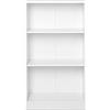 AVANTI TRENDSTORE Rodigo - Libreria in legno laminato con 2 ripiani, disponibile in due colori e in diversi modelli. Dimensioni LAP 58x103x28 cm