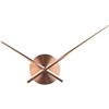 Timelike Orologio da Parete Moderno, 3D lancette grandi per orologio da parete, con meccanismo al quarzo, 3D Orologio da Parete per Casa Ufficio Hotel Ristorante accessori (rame)