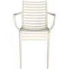 driade Pip-e Poltroncina Di Design In Materiale Plastico Riciclato Bianco, Black Is The New Green, 83 x 44 x 52.5 cm