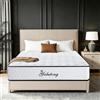 YIDATONG Lusso Materasso 90x200 cm Altezza 28 cm, Alta Densità, Supporto Ideale, Ergonomia Corporea, Allevia i Dolori alla Schiena, Riposo Indipendente, Ipoallergenico, Ibrido di Schiuma e Molle Insacchettate