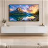 NovoLiving Mobile TV Sospeso 180 cm Bianco, Porta TV da Parete o da Terra con 2 Ante | Mobile Basso Soggiorno Ampio Spazio, Moderno per Soggiorno e Camera, con Console Multimediale - MDF, 180×33×30 cm (L×P×A)
