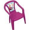ARDITEX Room Studio Sedia monoblocco in plastica, Plastica, Rose, 36,5x30x50 cm