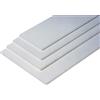 livindo Mensola Ripiano Bianco 567 X 283 mm (L 56,7 cm X P 28,3 cm) ripiano per cucina 60 cm truciolare congelatore zuschnitt con bordi - Abs angoli e bordi in melamina - livindo