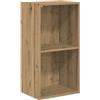 vidaXL Libreria Rovere Artigianale 40x30x77 cm in Legno Multistrato
