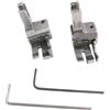 Lasitech 1/2 Pezzi 14/15 Piedino premistoffa a Doppia compensazione Guida Destra Piedini for Punto Superiore Macchina da Cucire Industriale a Punto Annodato(211-14 And 211-15)