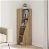 Generico Mobile angolare Bianco 32x32x102cm Legno Multistrato,Marrone,17.11kg,889864