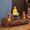 Generic Tavolo basso intagliato a mano per meditazione, culto e decorazione della casa