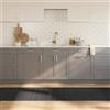 Generico Tappeto Rettangolare Grigio 70x300 cm in bambù,Tappetini,376880