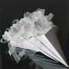 Sumshy 50 PZ Bianco Coni Portaconfetti Confettata per Matrimonio, Cono portariso, Scatola scatolina bomboniere segnaposto per Matrimonio, compleann, Battesimo, Comunione, Nascita, Laurea, Natale