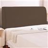 Ystyle Copri Testiera Lettoo Elasticizzata Singol, 90CM, Caffè | Elastico Copri Spalliera Letto, Copertura Testata Letto Lavabile, Headboard Cover Antipolvere Universale, Copri Testata Letto