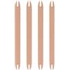 SHINEOFI Navetta per Tessitura in Legno Beige 4 Pezzi Strumento per Tessere per Accessori da Telaio Fai da Te e Progetti di Maglia