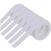 ISIYINER FT-SHOP Nastro di Pizzo 6 Rotoli di Nastro Decorativo in Pizzo per Scrapbooking Matrimonio Festa Regalo Fai da Te 1.8m X 1.5cm / Ciascun Bianca
